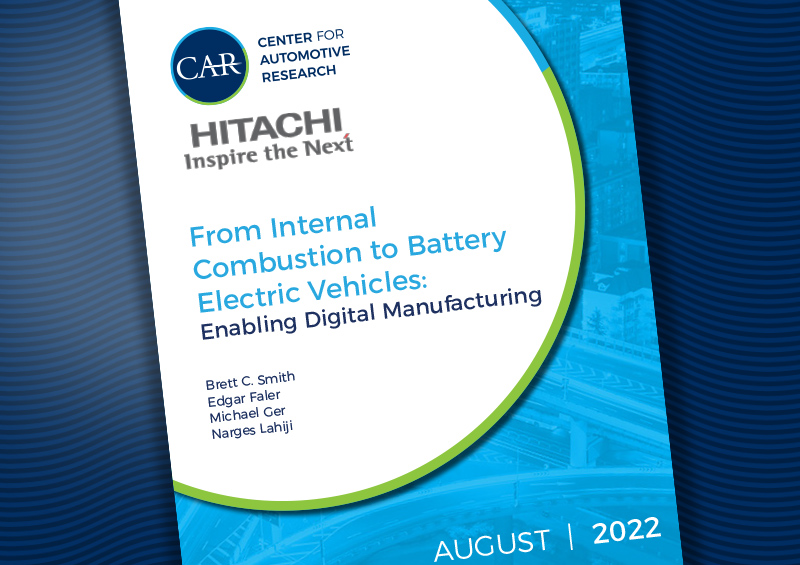From Internal Combustion to Battery Electric Vehicles: Enabling Digital Manufacturing – Whitepaper