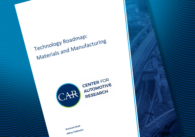 Technology Roadmap: Materials and Manufacturing