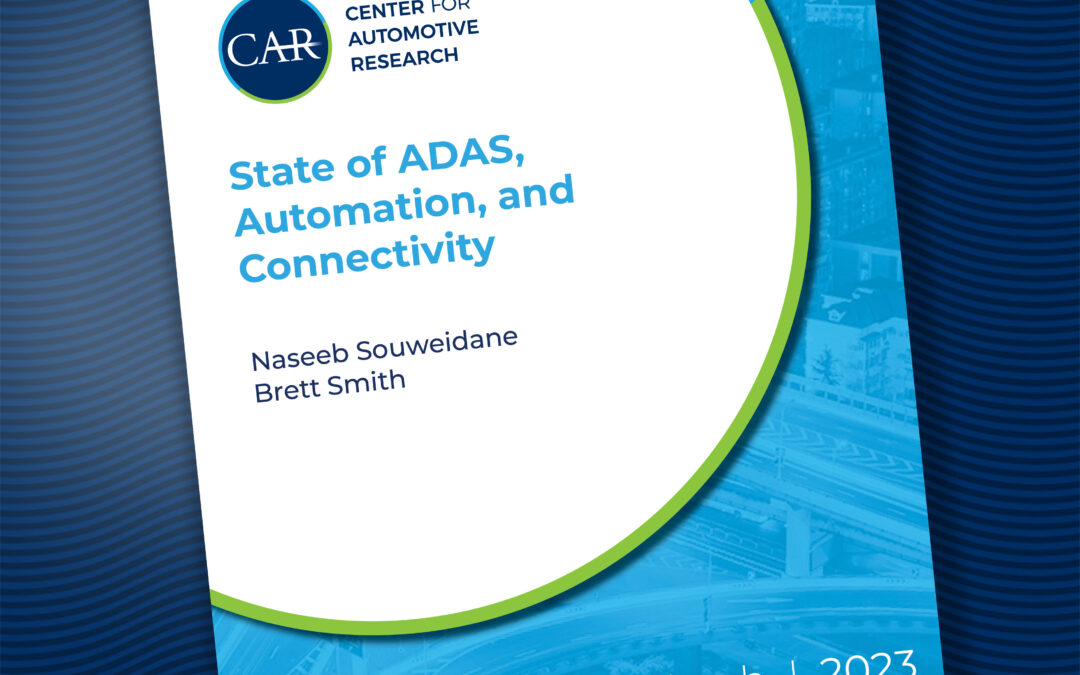 State of ADAS, Automation, and Connectivity