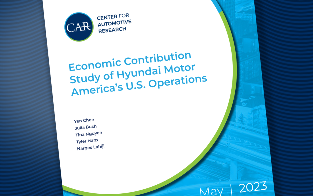 Economic Contribution Study of Hyundai Motor America’s U.S. Operations
