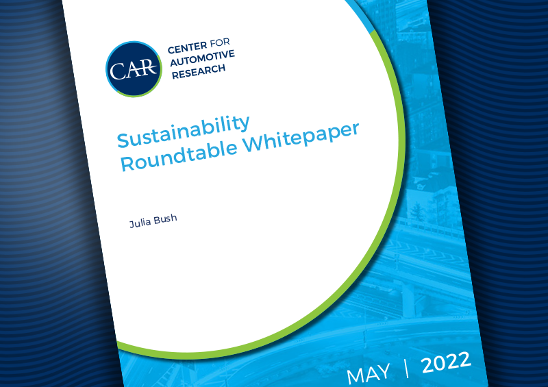 Sustainability Roundtable Whitepaper